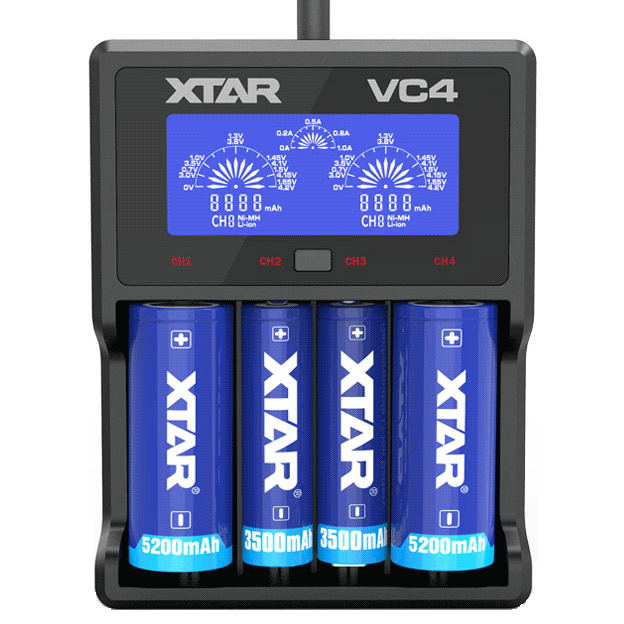 Xtar VC4 Quadruple Charger