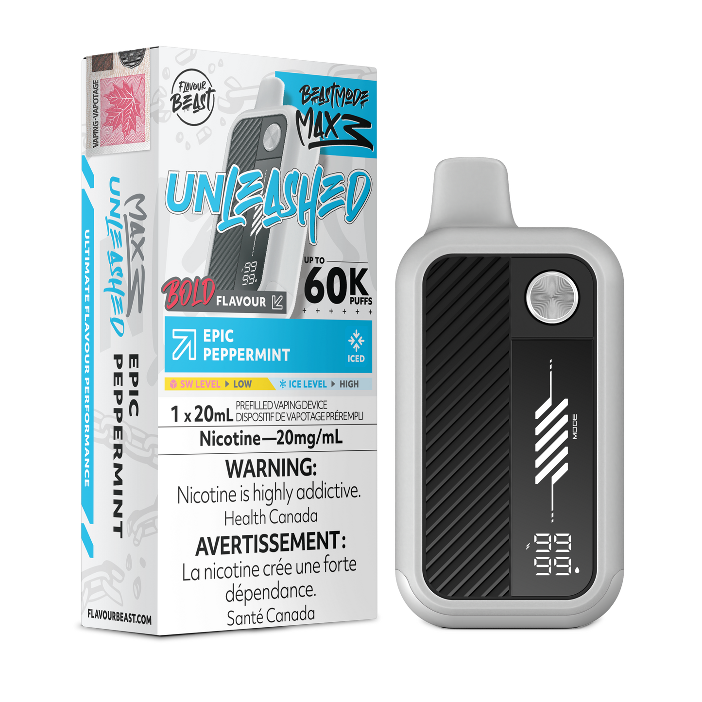 Flavour Beast: Beast Mode Max 3 (Original & Unleashed) 60K Disposable