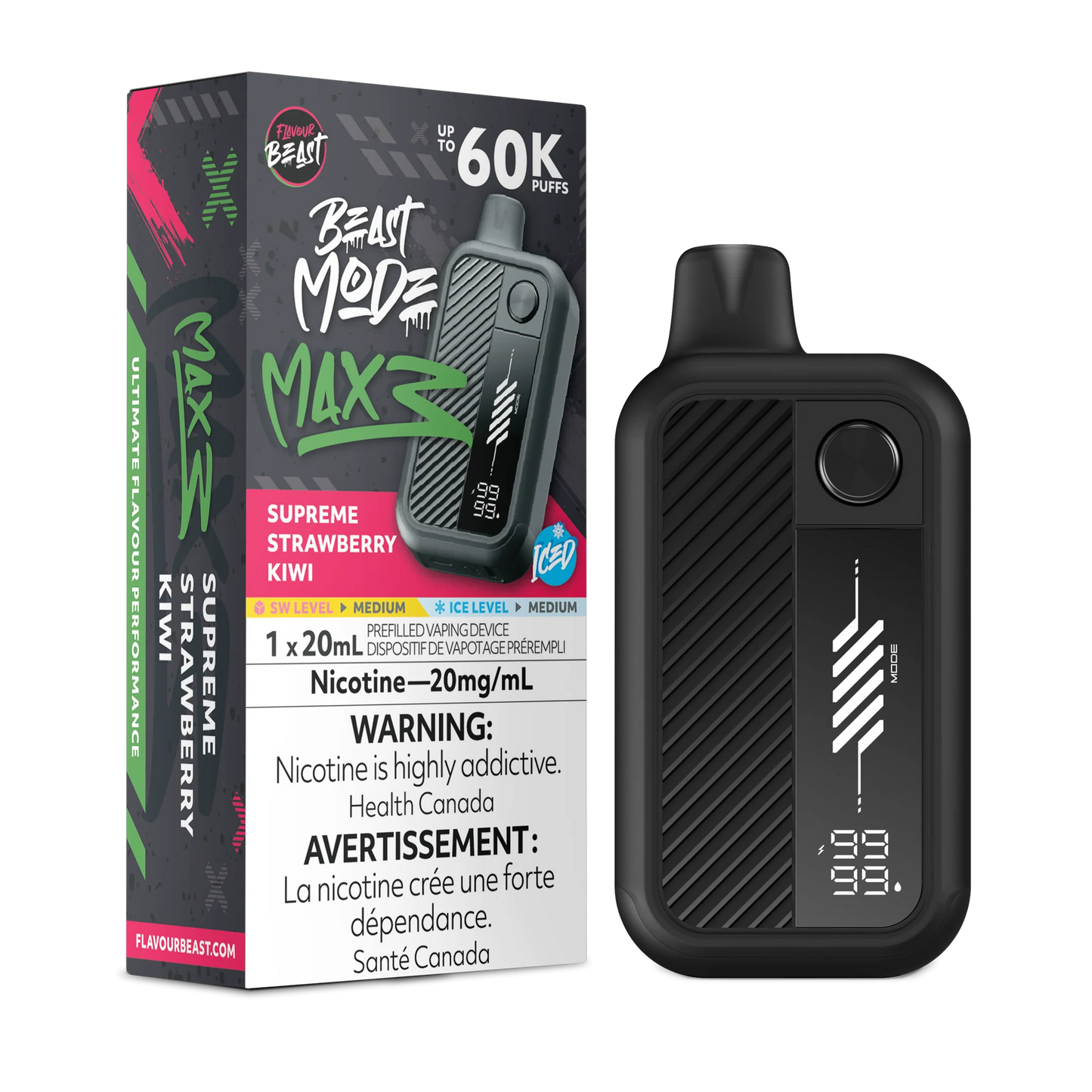Flavour Beast: Beast Mode Max 3 (Original & Unleashed) 60K Disposable