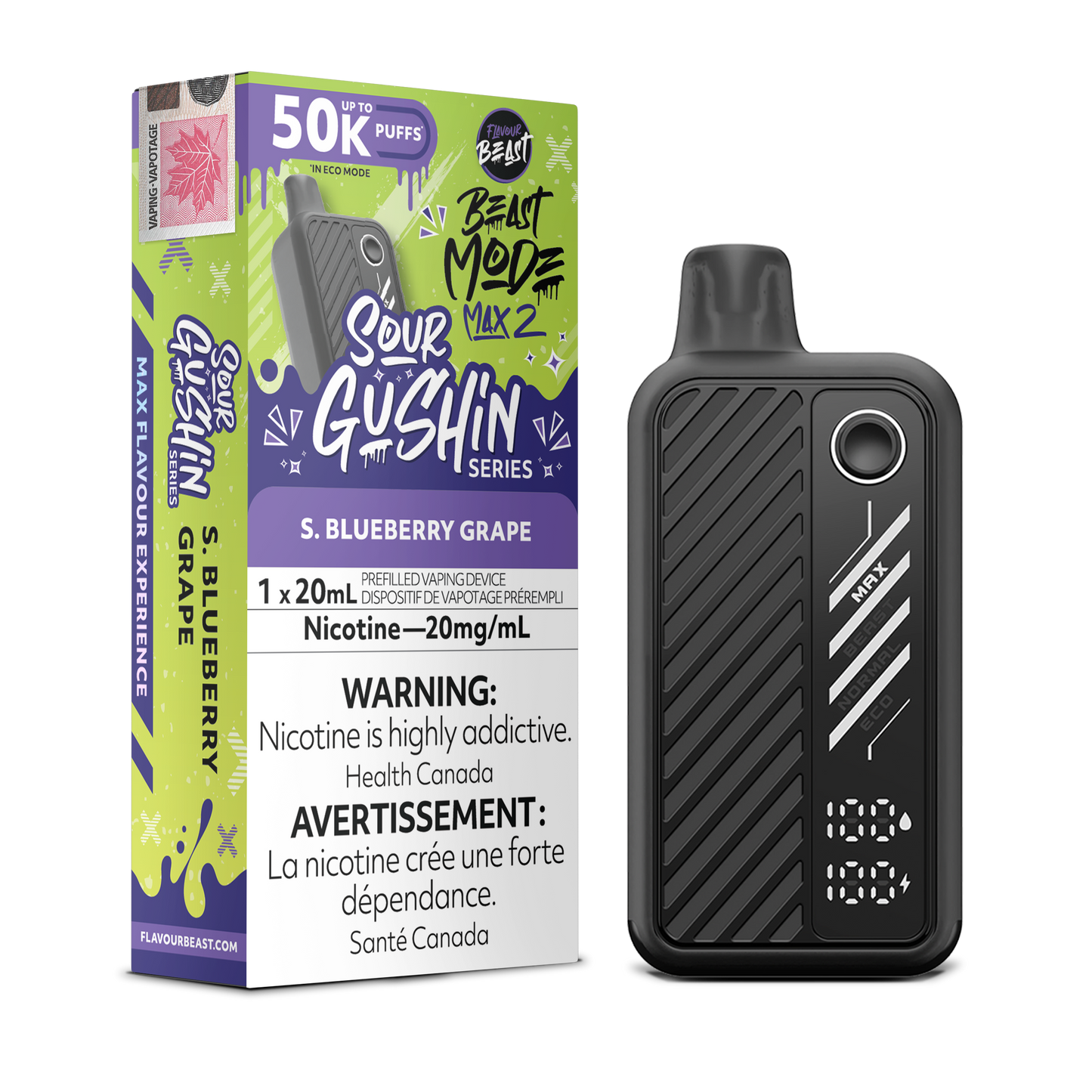 Flavour Beast: Beast Mode Max 2 50K Disposable