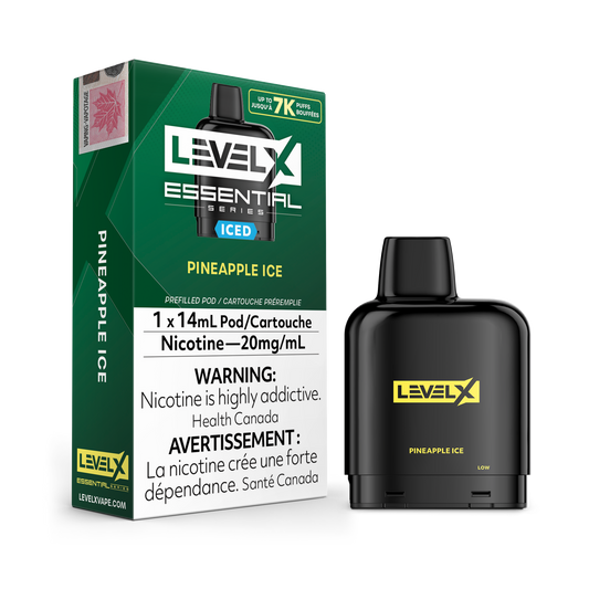 LEVEL X Essential Series Pod - 14mL Pre-Filled 20 mg/mL Salt Nicotine Pod