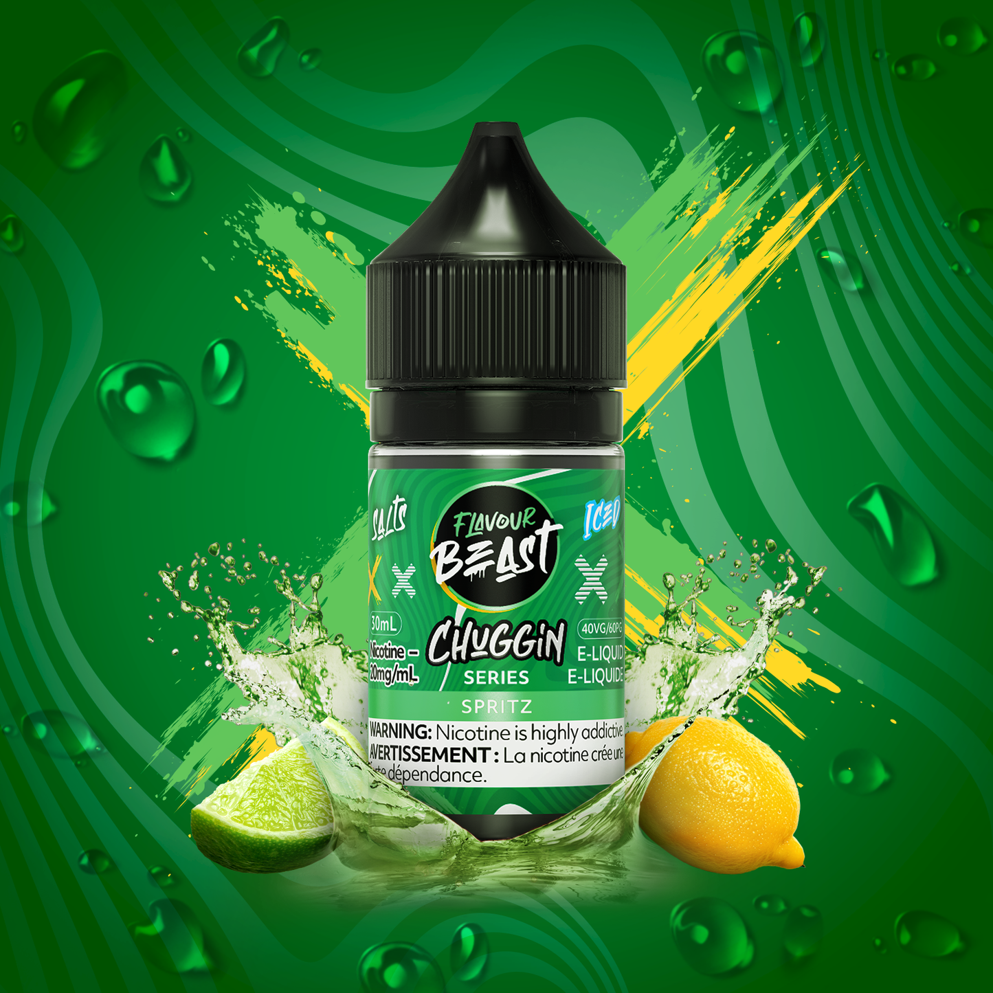 Flavour Beast Chuggin' E-Liquid - 20mg/mL Salt Nicotine 30mL