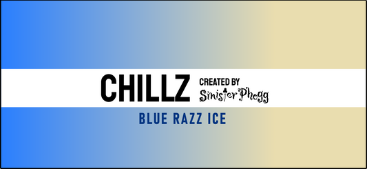Blue Razz Ice - CHILLZ by Sinister Phogg Saltz