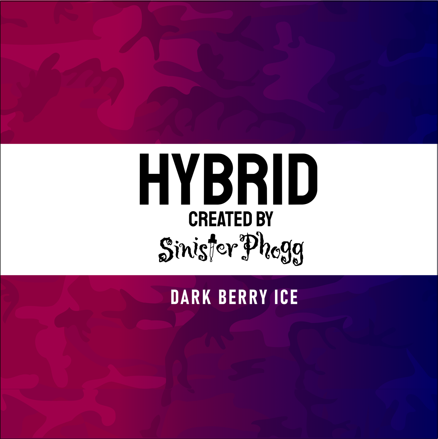 Dark Berry Ice - HYBRID by Sinister Phogg