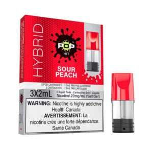 Hybrid Pop-Hit Pods - 3 pack pods - 20 mg/mL