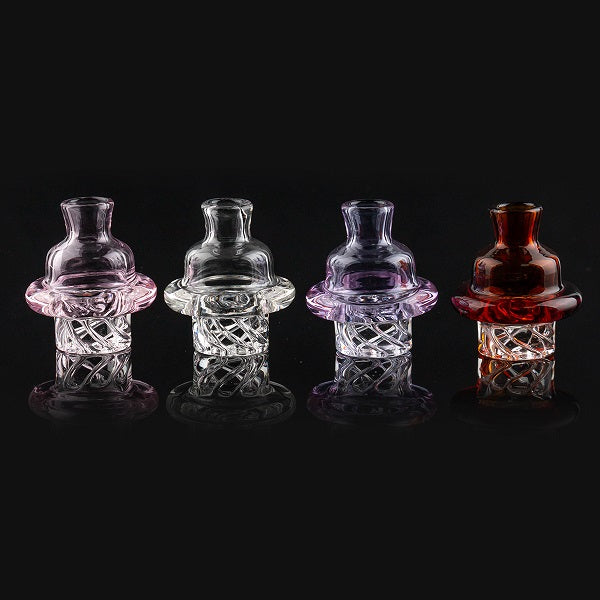 Clear Spinning Glass Carb Cap